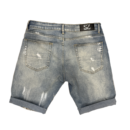 SWAROVSKI SHORT JEANS