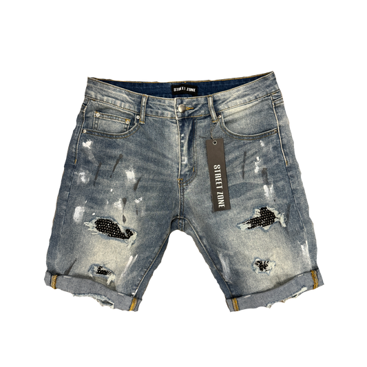 SWAROVSKI SHORT JEANS