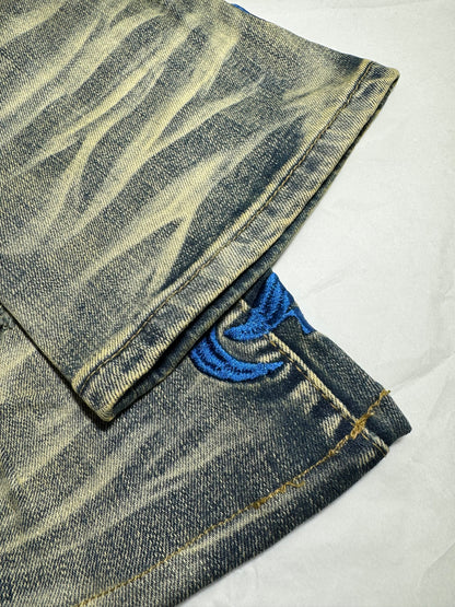 STREETZONE BLUE FLARED JEANS