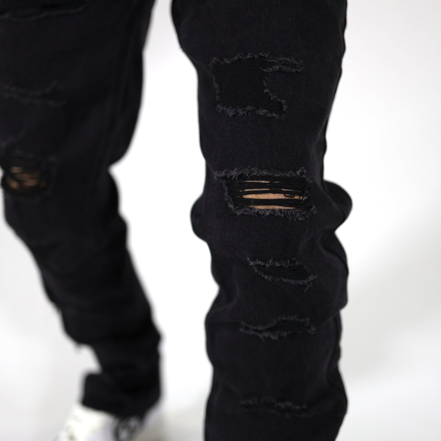 Black Distressed jeans