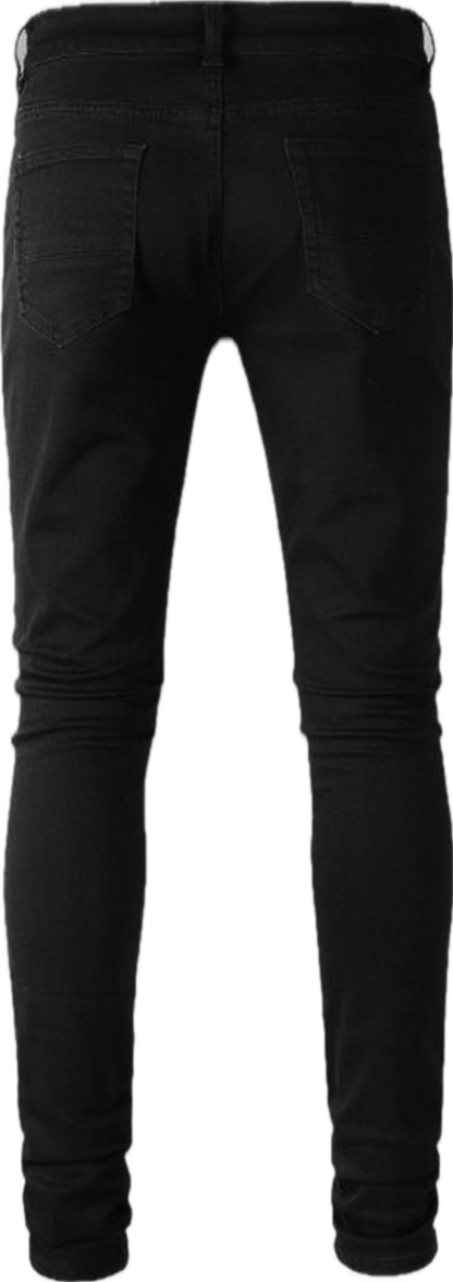 BLACK SWAROVSKY JEANS